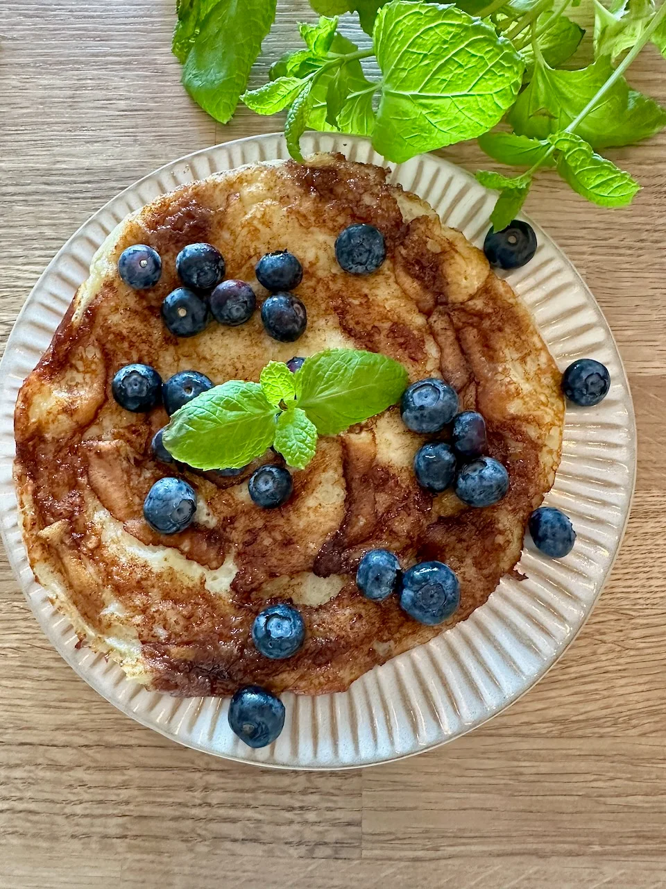 Omlet cynamonka